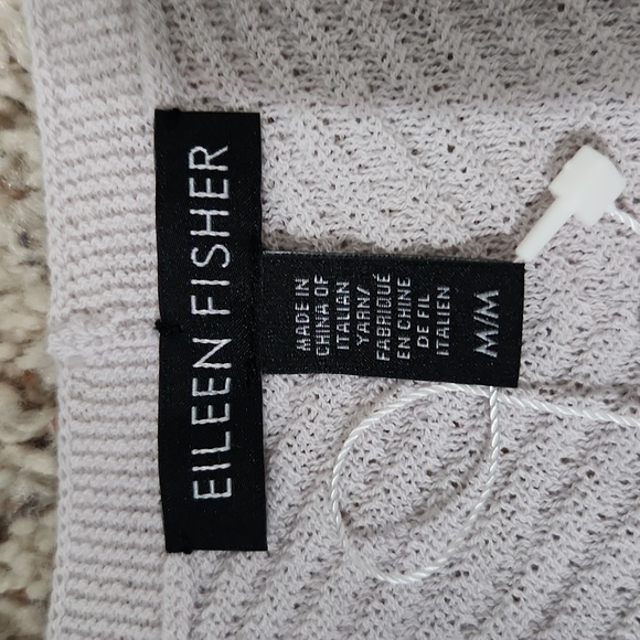 NWT Eileen Fisher Washable Wool Crepe Ballet Neck Tunic. Size M - Picture 8 of 11